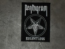 PENTAGRAM embroidered patch