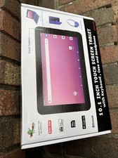 Craig CMP840 BUN-BL-HD Quad Core 10.1in Tablet w Keyboard Case Headphones Blue