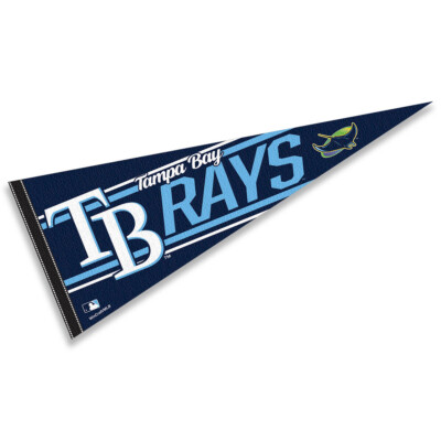 Tampa Bay Rays MLB 12 in X 30 in Pennant