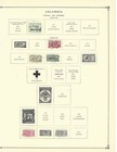 Colombia mixed lot of 25 mint/used on Scott Int'l Volume II pages, most hinged — photo 2