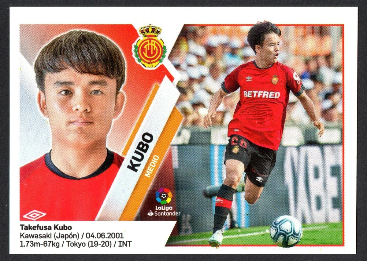 2019-20 Panini Colecciones Este Liga Stickers - Takefusa Kubo #63