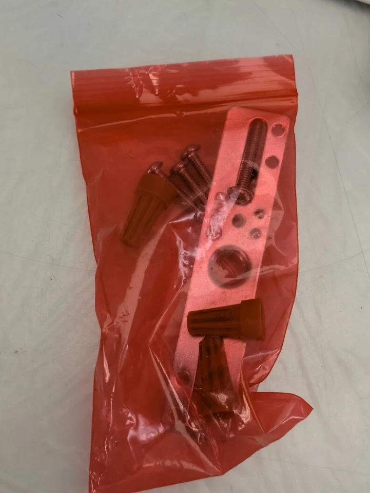 Chalene 15" 1-Luz Clip de Peltre LED Montaje Al Ras Panel de Luz y Herrajes-Para PIEZAS Foto 4 de 4