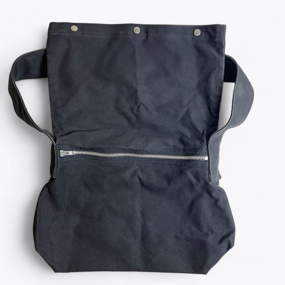 Comme Des Garçons Homme Logo Messenger Bag Black Japan Comme Des Garçons Homme Logo Messenger Bag Black Japan