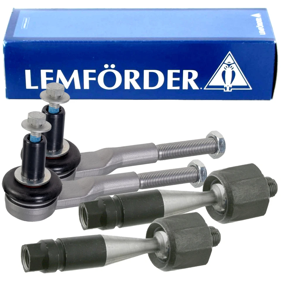 2x LEMFÖRDER Spurstange + Spurstangenköpfe für AUDI A4 B6 B7 SEAT EXEO 1.6-4.2