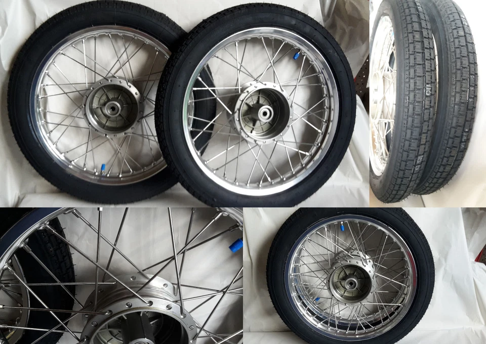 2x Rad Räder Alufelge pas f Simson S51 S50 KR51 Schwalbe S53 S70 83 Heidenau K30