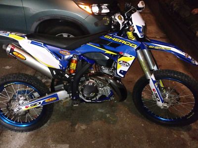 Full Graphics Kit For Sherco Enduro 2013-2016 – SE 250/300/450 (Custom Stickers)