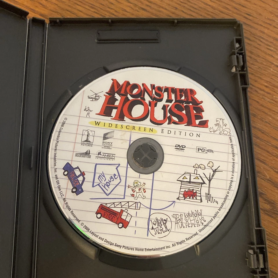 Monster House (DVD, 2006) Widescreen - Image 2 of 3