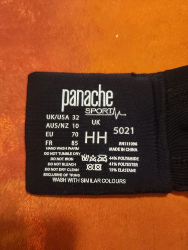 130Panache Women's Underwired Sports BraUS 32 B-J(84) - Picture 5 of 6