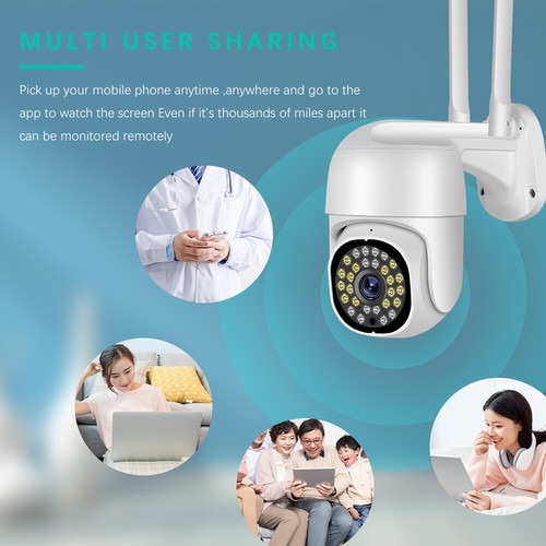 390eyes 360°Wireless CCTV WiFi IP Camera Light Bulb Security Home Cam