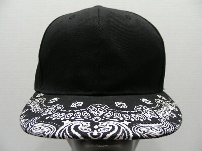WUKE - Patterned Brim - One Size Adjustable SNAPBACK Baseball Cap Hat!