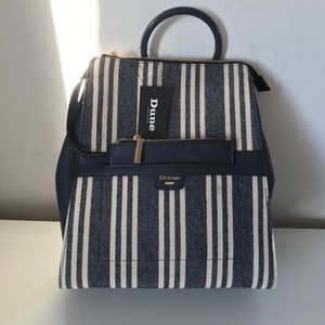 navy backpack handbag