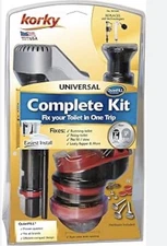 New Korky QuietFILL Platinum Complete Universal Toilet Repair Kit 4010M