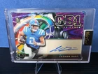 2024 Wild Card QB1-JAXSON DART PURPLE/RAINBOW FOIL ROOKIE AUTO 1/1 ULTRA RARE!