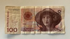 NORGES BANK 100 KRONER ( HUNDRE KRONER )
