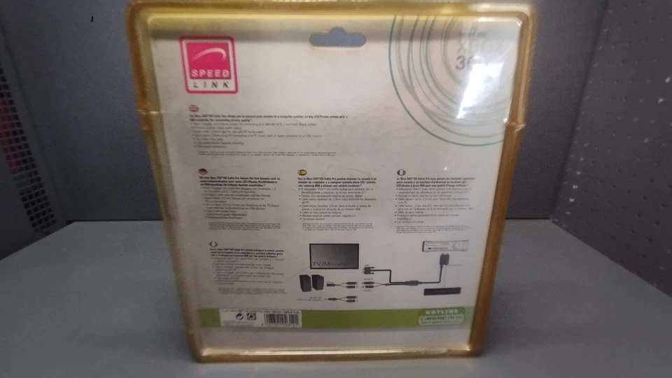 Brand new boxed Speed Link Xbox 360 HD cable pro vga stereo optical outputs - Image 3 of 3