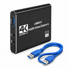 4K HDMI Capture Card USB 3.0   1080P 60FPS Video Recorder  Game Streaming