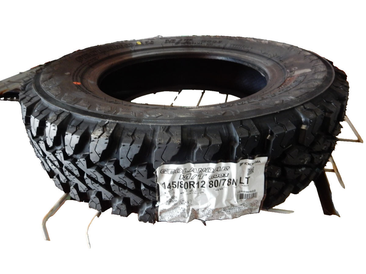 Suzuki Carry Yokohama Geolander M/T 145/80R12 6PR | G003 | Japan