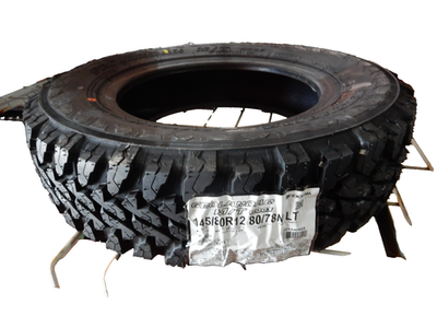 4x YOKOHAMA 145/80R12 GEOLANDAR M/T G003 145R12 Light Track Tires