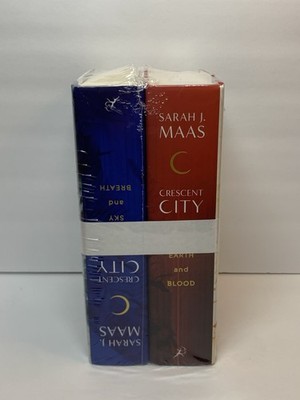 Crescent City Hardcover Book Set Sarah Maas House of Earth & Blood, Sky & Breath