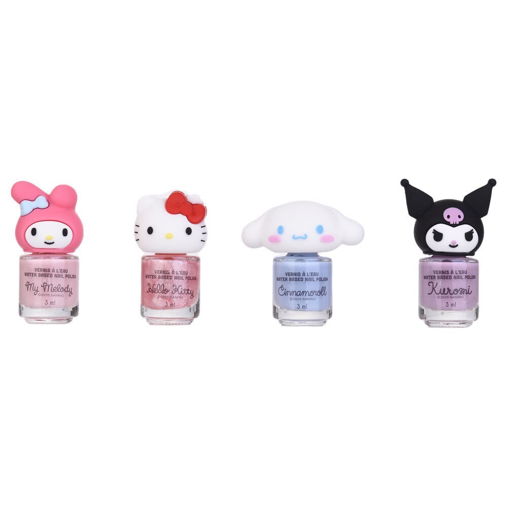 Hello Kitty & Friends Water-Based Nail Polish + 3D Cap