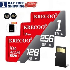 High Speed Micro SD Card 1TB 256GB 128GB Memory Card Ultra Class 10 TF SDXC Lot