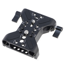 15mm Dual Socket Rod Clamp Baseplate for Professional For Camera Rig Build