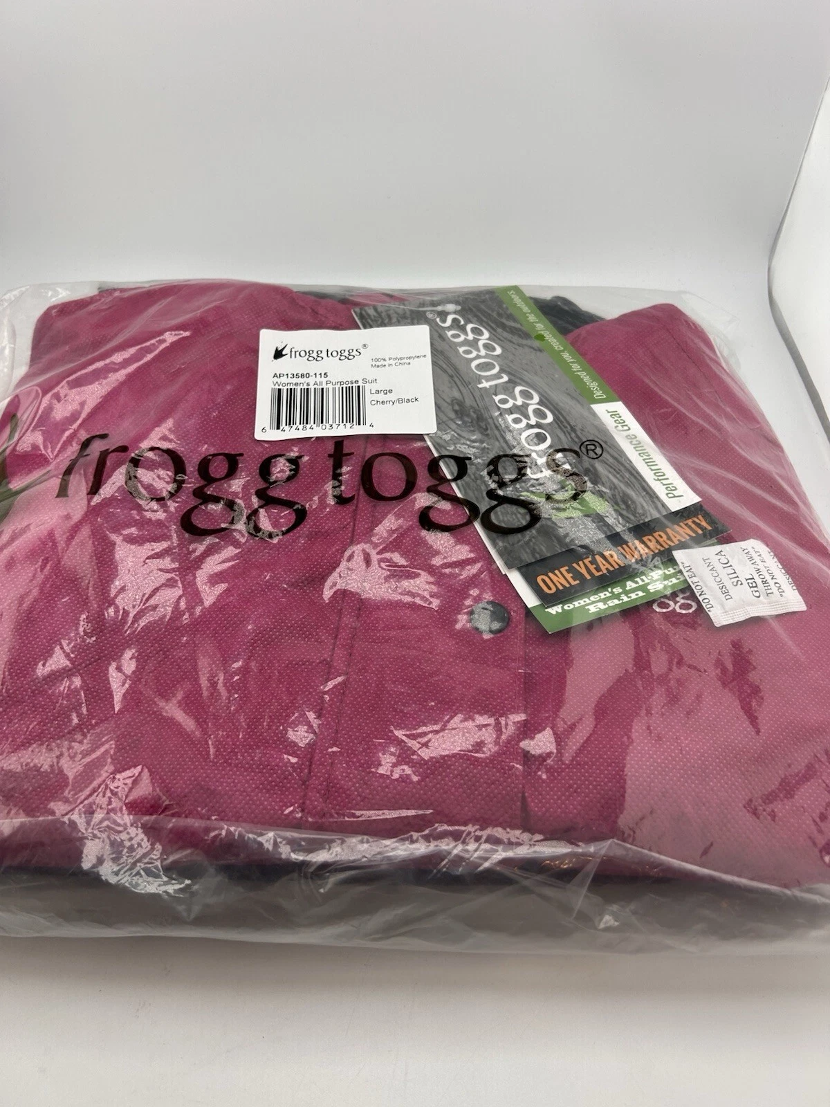 FROGG TOGGS Women's Classic All-Purpose 3-Layer Waterproof Breathable Rain Large