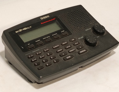 Uniden BC-248CLT Bearcat 50-Channel 10-Band Scanner with AM/FM Radio + Alarm