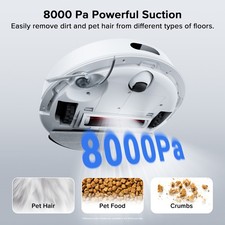 Roborock Q7 L5 Robot Vacuum Cleaner, 8000Pa, Dual Anti-Tangle System, LiDAR Navi 3