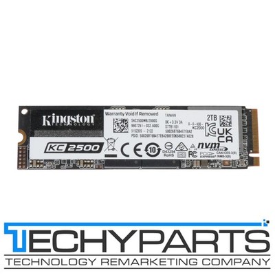 Kingston SKC2500M8/2000G 2TB NVMe M.2 2280 PCIe Gen3 x4 SSD Solid State Drive