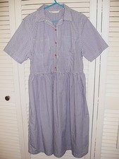 Lilac Gingham School Dress