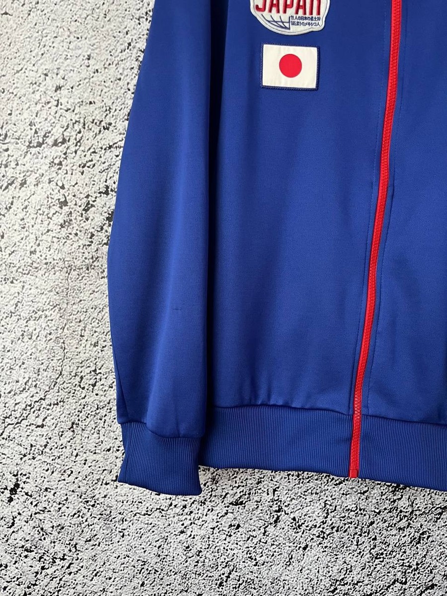 PUMA 1968 メキシコ五輪 日本代表 アーカイブ トラックジャケット Puma Japan Track Jacket Blue Full Zip 1968 Football Archives Men