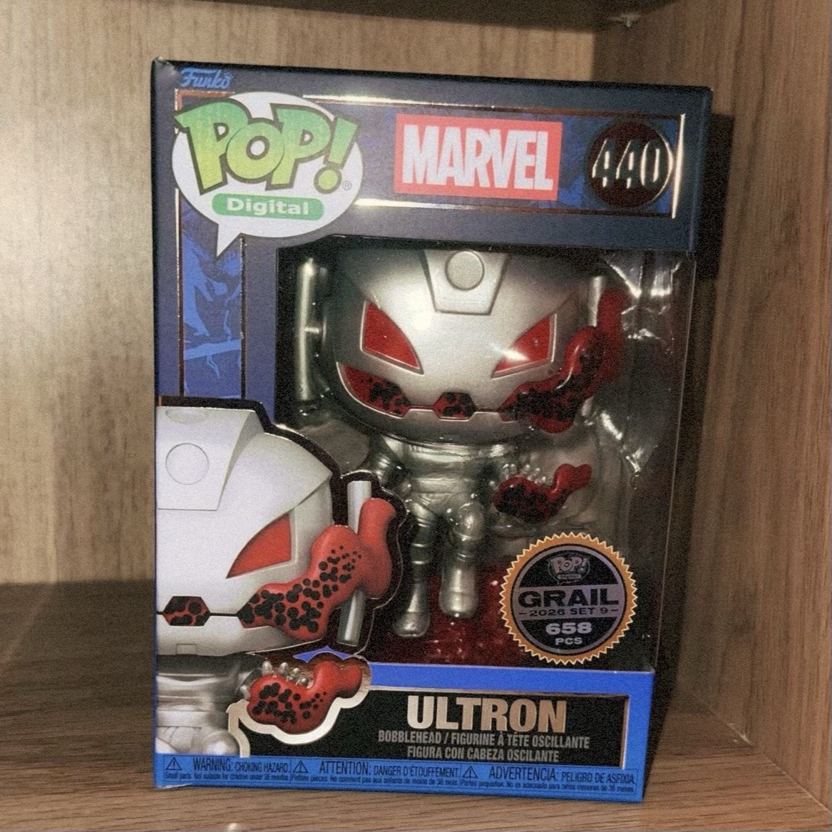 Funko Pop Digital Marvel Ultron #440 Grail 2026 LE 658 PCS | eBay