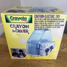 Raro fabricante de crayones Crayola 2001 vintage eléctrico - juguete coleccionable nuevo