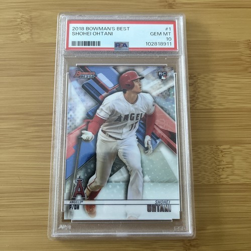 2018 BOWMAN'S BEST 1 SHOHEI OHTANI PSA 10 0002