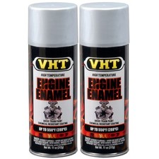 Vht High Temp Paint Vhtsp127 2-pack Engine Enamel Universal Aluminum 550f