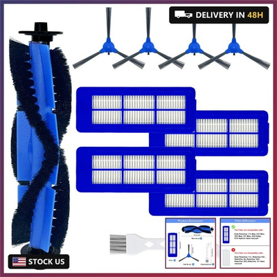 #ad #ad 10 Pack Replacement Parts for eufy RoboVac 11S Max Accessories Kit for 15C Max $23.99