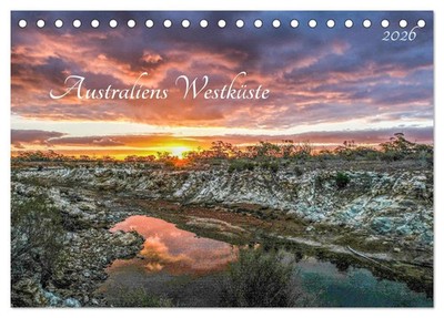 Christina Fink | Australiens Westküste (Tischkalender 2026 DIN A5 quer),...