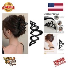 1 PCS Metal Large Claw Clips for Thick Heavy Hair, Strong Hold Big Non-Slip H...