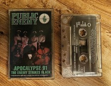 Public Enemy - Apocalypse 91 The Enemy Strikes Back - Cassette    B B