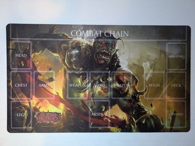 Alpha Rampage Rudy Promo Flesh and Blood Playmat