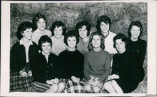 1962 Kathy Kazmierczak Ann Eddy Margery Sawyer Holmes Photo 5X9