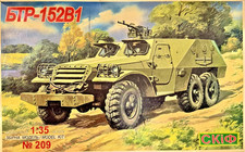 No. 209 152B1 RUSSIAN APC 1/35 MODEL KIT NIB