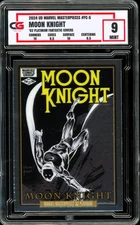 2024 Marvel Masterpieces Platinum 1992 Fantastic Covers FC5 Moon Knight ~ CG 9