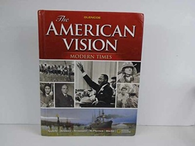 The American Vision: Modern Times, - Hardcover, by McGraw Hill - Acceptable