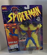 1994 Marvel Spider-Man Web  Racer Spider Man Action Figure ToyBiz New Vintage