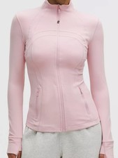 Lululemon Define Jacket Nulu Porcelain Pink 0 2 4 6 8 10 12 14 NWT