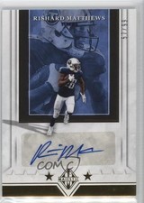 2018 Panini Majestic Signatures Tier 1 /99 Rishard Matthews #ST1-RM Auto s5j