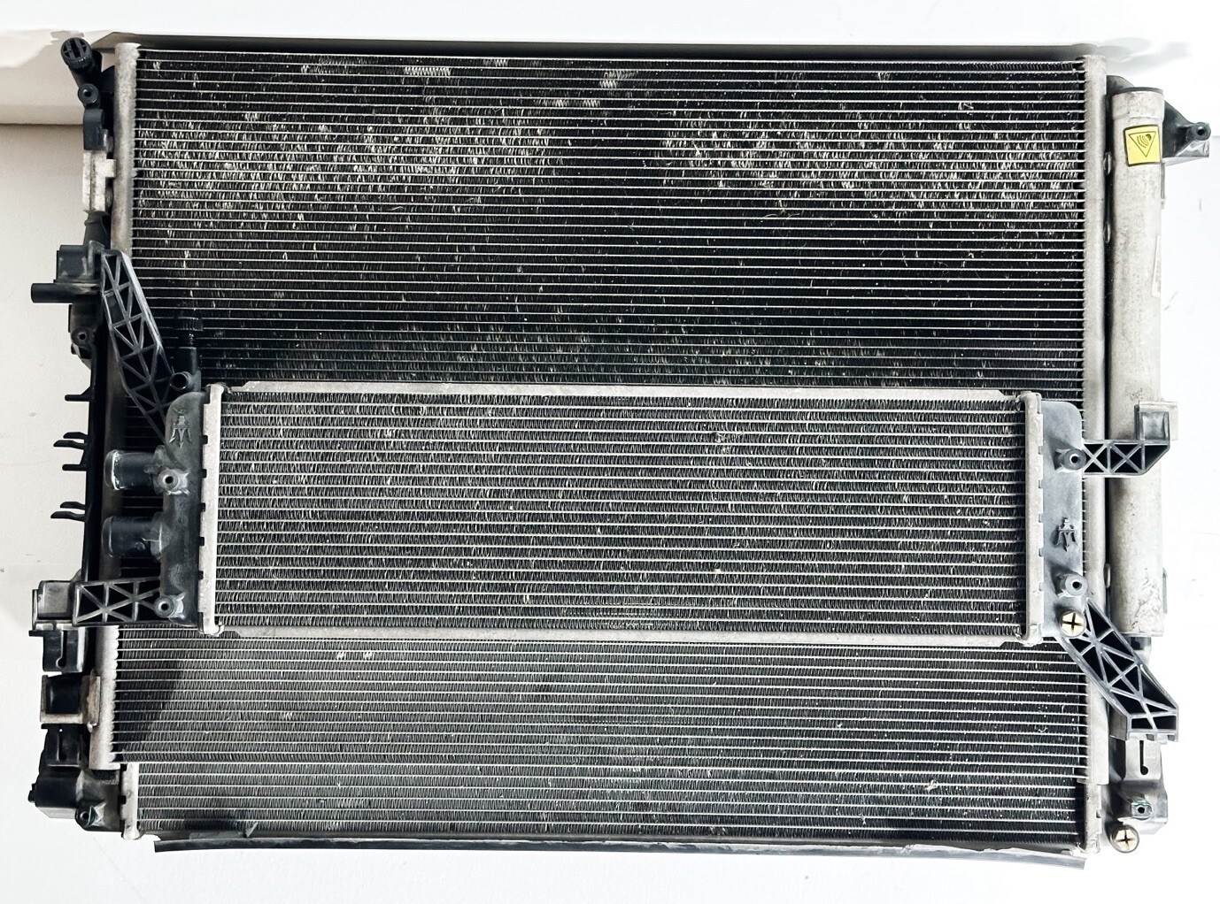 14-19 MASERATI QUATTROPORTE GTS 3.8 COOLING SYSTEM FAN CONDENSER RADIATOR