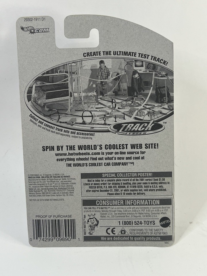 HOT WHEELS 1930 PHANTASTIQUE ROGER RABBIT CUSTOM CAR NEW IN 2000 ...